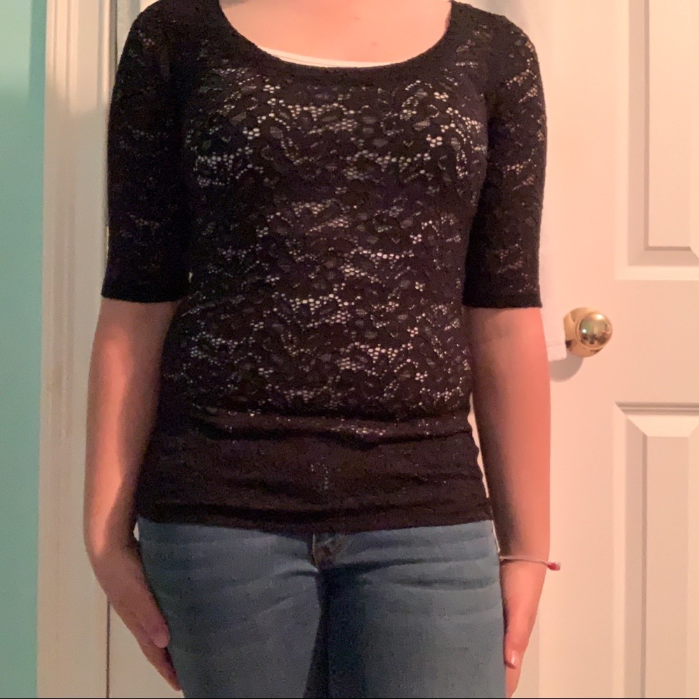 Lace tee shirt